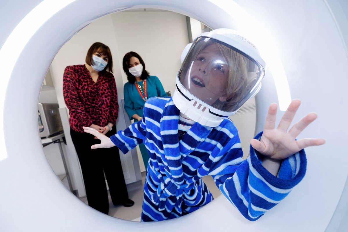 🚀 Blast off! 🚀 We're excited to launch the brand new CT Scanner in Children's Health Ireland at Temple Street. @TescoIrl customers & colleagues raised €1.2m in 2020 to purchase and install the new machine. For more info: childrenshealth.ie/temple-street-… @TescoIRLnews