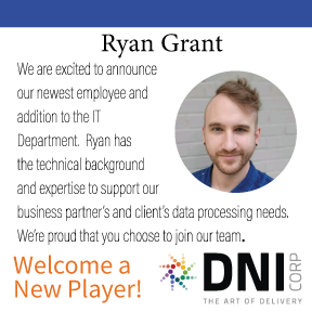 DNI is excited about having Ryan joining our team!

#talentwins #growthmindset #growingservice #newplayer