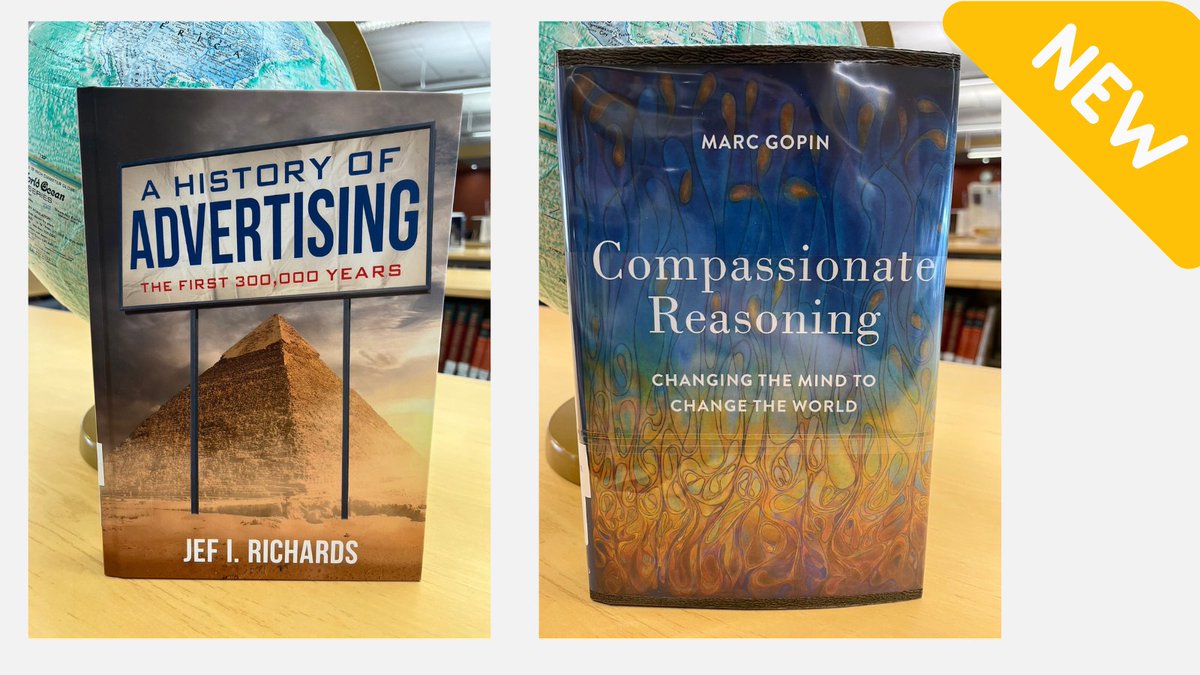 SUNY_OrangeLIB's tweet photo. What's New Tuesday❗️Check them out👀😍📚#WhatsNewTuesday #SOLibraries #SOreadthis https://t.co/sbHEzWUK2D