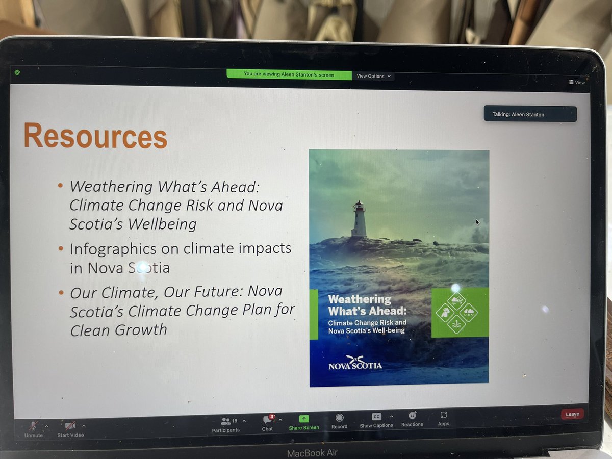 #ClimateSustainability & the #Craft Community ~ Happening now @craftnovascotia @Zoom with the Dept. of #Communities, #Culture, #Tourism and #Heritage @NS_CCTH ! Thank you #CraftNovaScotia & #NSCCTH #NovaScotia #SustainableCommunities