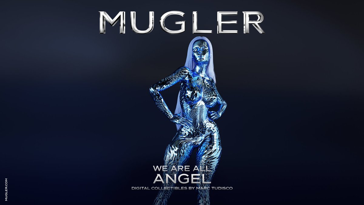 On vous emmène dans le futur avec notre dernière campagne. Découvrez la collection d’anges numériques conçus en collaboration avec <a href="/marc_tudisco/">Marc Tudisco</a> pour <a href="/Mugler/">MUGLER</a> 

Désolé c’est déjà Sold-Out.  #WeAreAllAngel