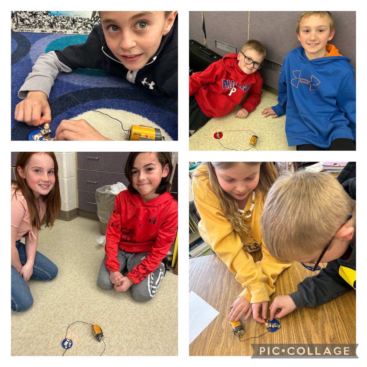 MrsMarchFC's tweet photo. Our 100th day of school was electrifying!! 💡😁⚡️#WhatMakesFCSpecial @OwenJRobertsFC @Ojrscience https://t.co/2GUz8FRjnT