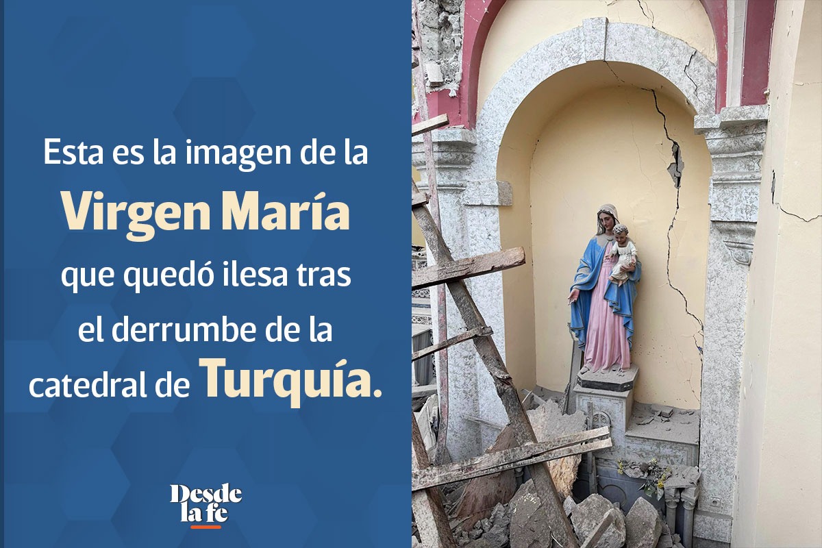El fuerte terremoto que afectó a Turquía provocó el derrumbe de su Catedral. Esta imagen es un signo de esperanza en medio de la tragedia. 🙏
Conoce más sobre la sagrada imagen aquí: bit.ly/3jFtq9v