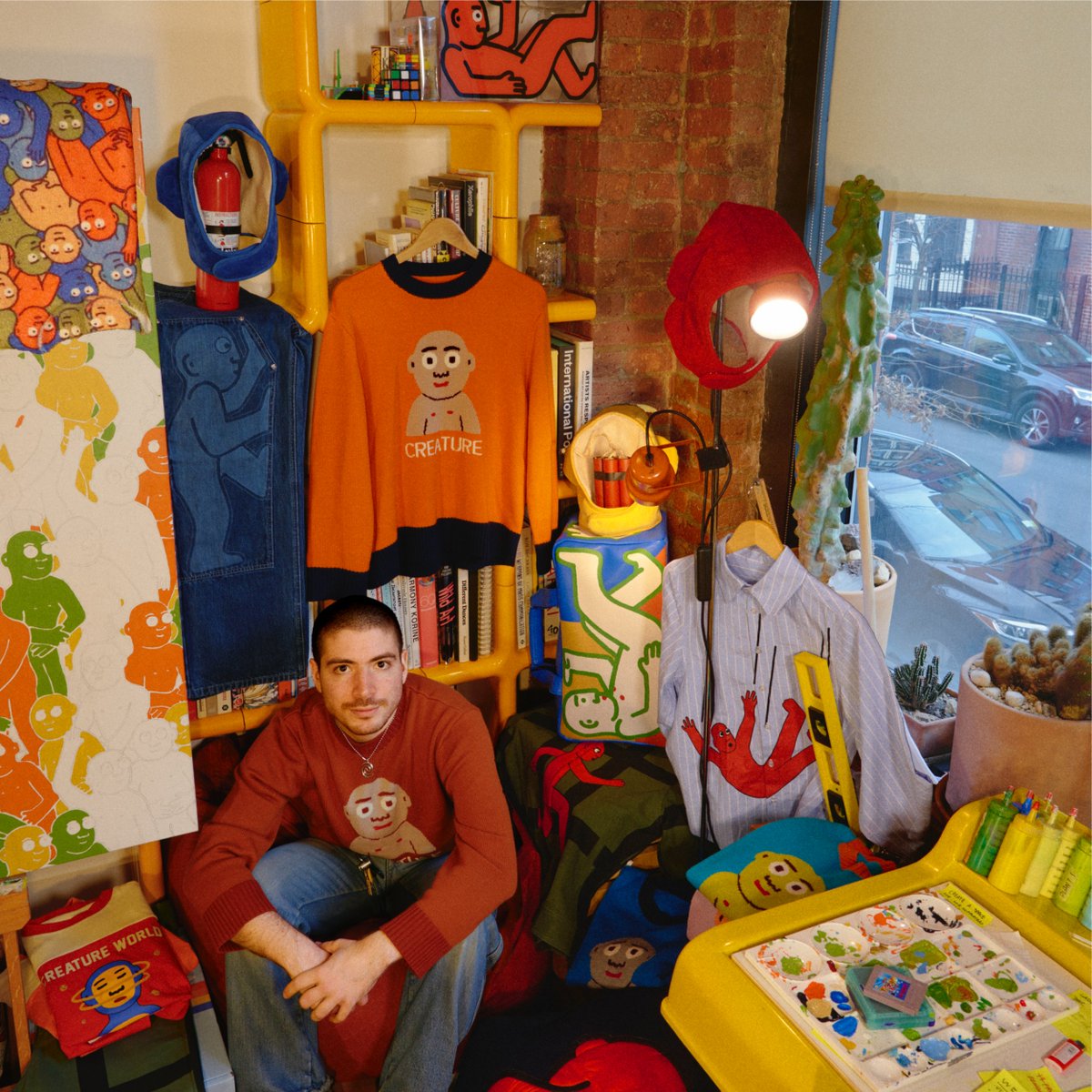 INTRODUCING: THE CREATURE WORLD FASHION LABEL

For a year now, I’ve been working on a clothing label dedicated to bringing everything I love about pop art into everyday life.

Collection 1 is around the corner. 
Thank you for being here at the start