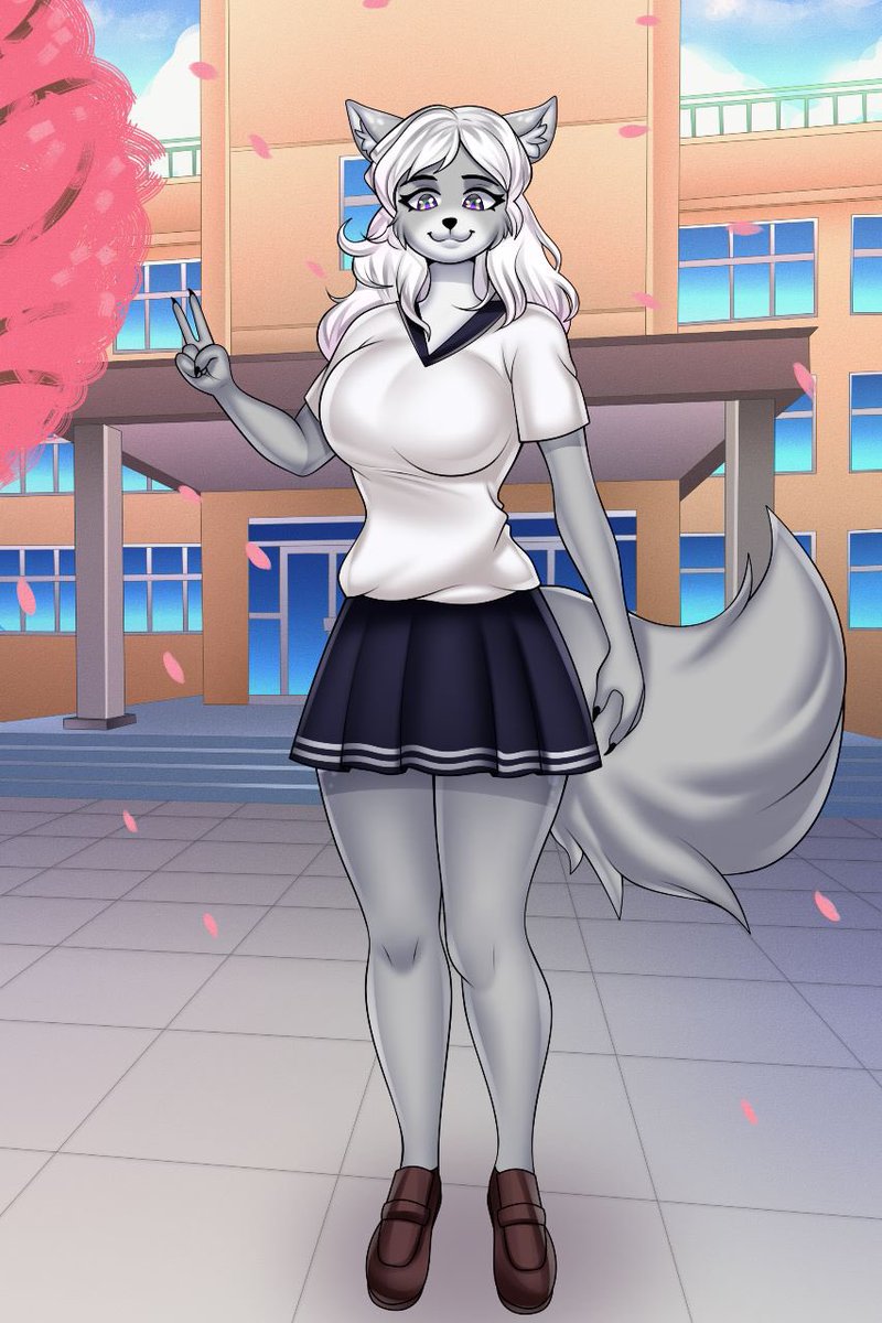 Some more work!! This is another commission I did for a lovely client!!^^ they are really sweet and the ideas they have are outstanding!!^^
#furryart #furry