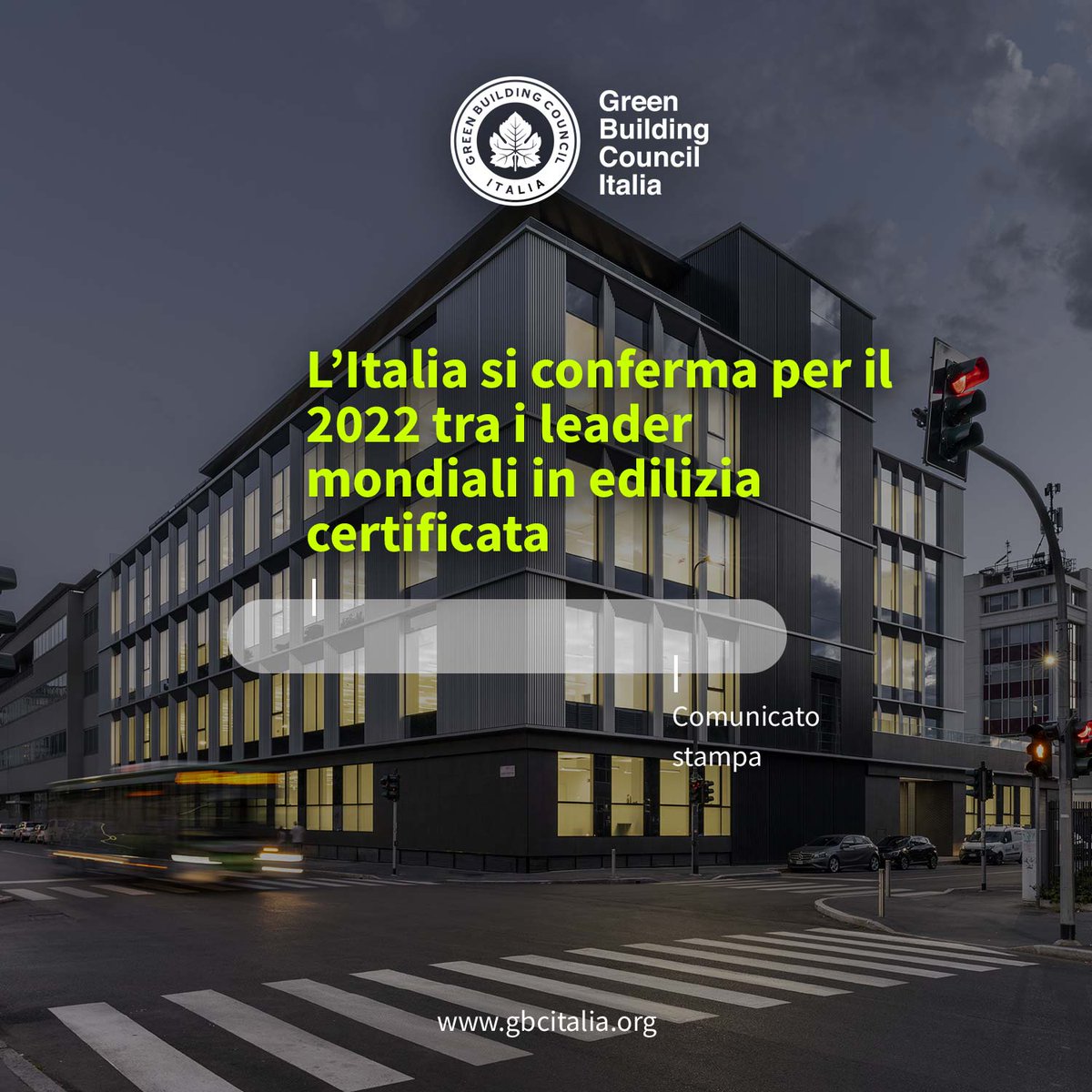 🏅 2022: l’#italia si conferma nella Top 10 mondiale per edifici certificati con protocolli della famiglia #LEED

🌿 Cresce la domanda di #edifici green: 96 i progetti certificati, per una superficie totale di oltre 1,34 mln di mq.

Leggi qui 👉 bit.ly/3JNKViu