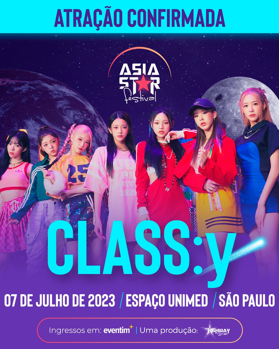 followhwstar's tweet photo. CLASS:y NO ASIA STAR FESTIVAL

A nossa quinta atração confirmada é o girlgroup @M25_CLASSy!

Saiba mais sobre o #AsiaStarFestival em nosso site:

🔗https://t.co/N2NRMPMjVQ

#ASFestival #AsiaStarFestivalXCLASSy https://t.co/zTbixdFYFL