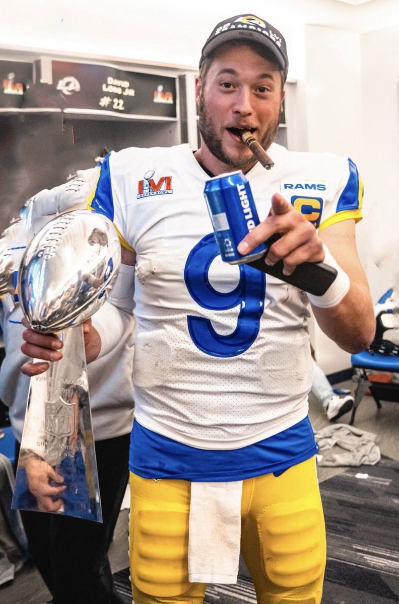 Happy Birthday @matthewstafford #LARams🎉🥳🎂🐏🏈🤘🏾