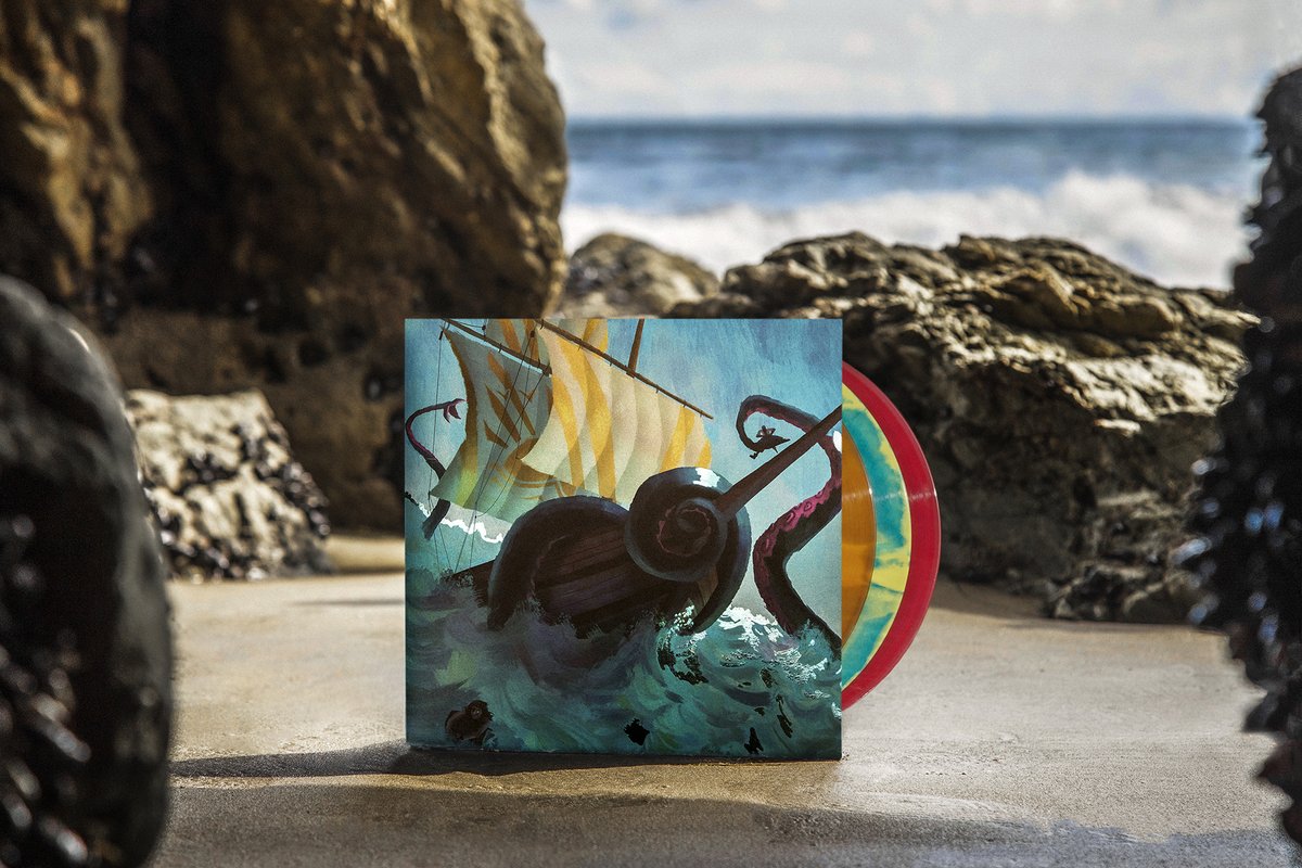 iam8bit's tweet photo. NOW LIVE: Our Sea of Thieves 3xLP has returned. In stock and shipping this week! 🦜🏴‍☠️☠️

Order here: https://t.co/N8llkcIlzE https://t.co/fWhttfKVAo