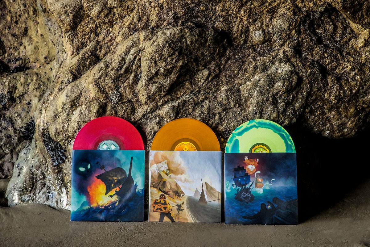 iam8bit's tweet photo. NOW LIVE: Our Sea of Thieves 3xLP has returned. In stock and shipping this week! 🦜🏴‍☠️☠️

Order here: https://t.co/N8llkcIlzE https://t.co/fWhttfKVAo
