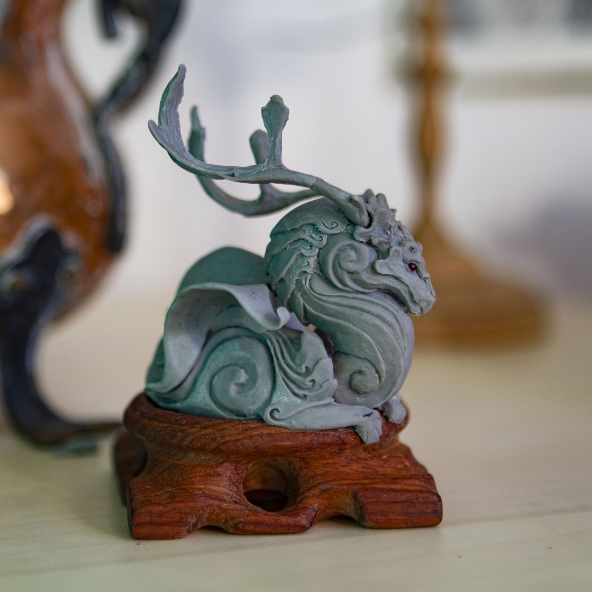 WIP

#dragon #dragonlovers #handmade #sculpture #workinprogress #polymerclay #fantasycreature #creatureart #conceptart