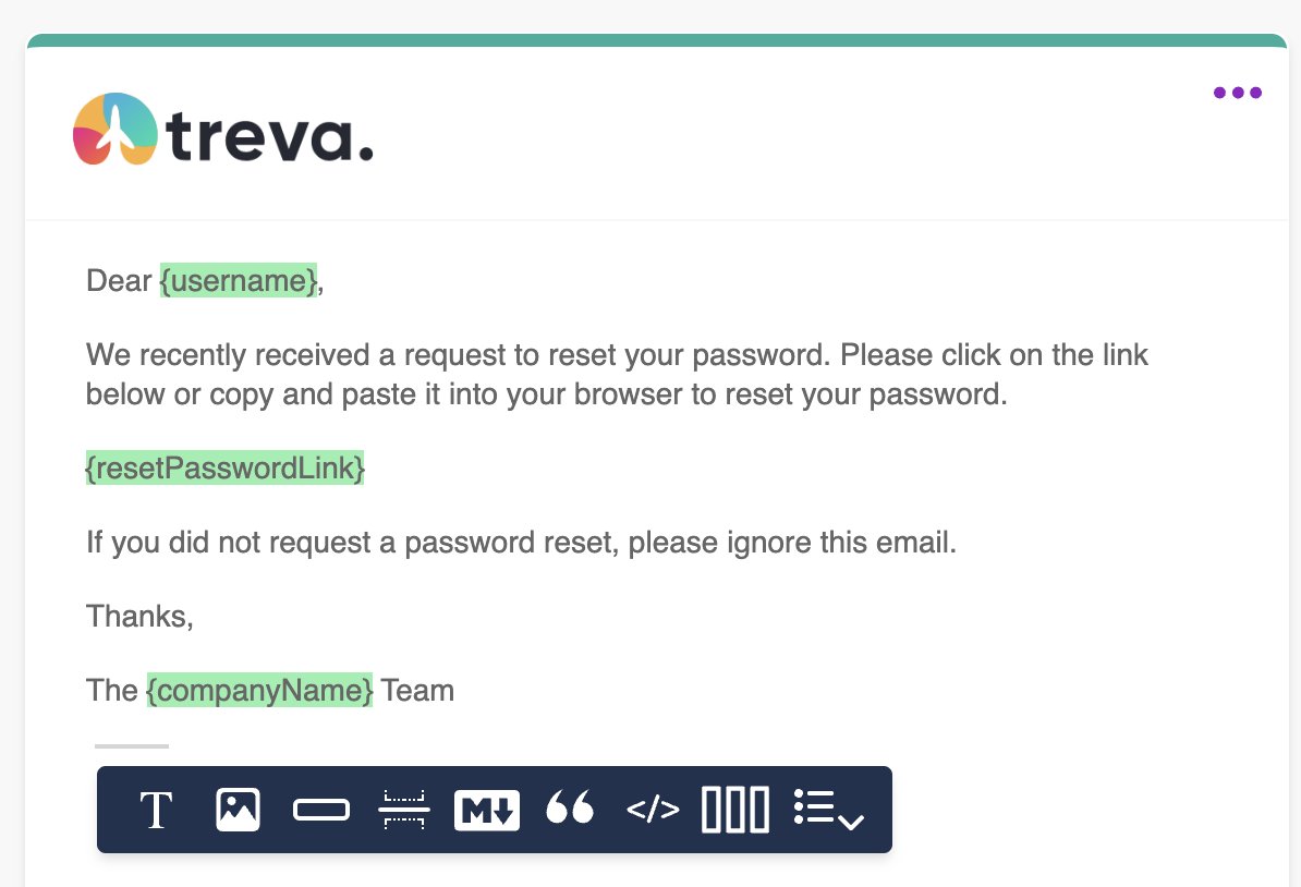 Check out this AI-generated template <a href="/trycourier/">Courier</a> generated for me when I named it "Password Reset" – one click, nothing else. 💜