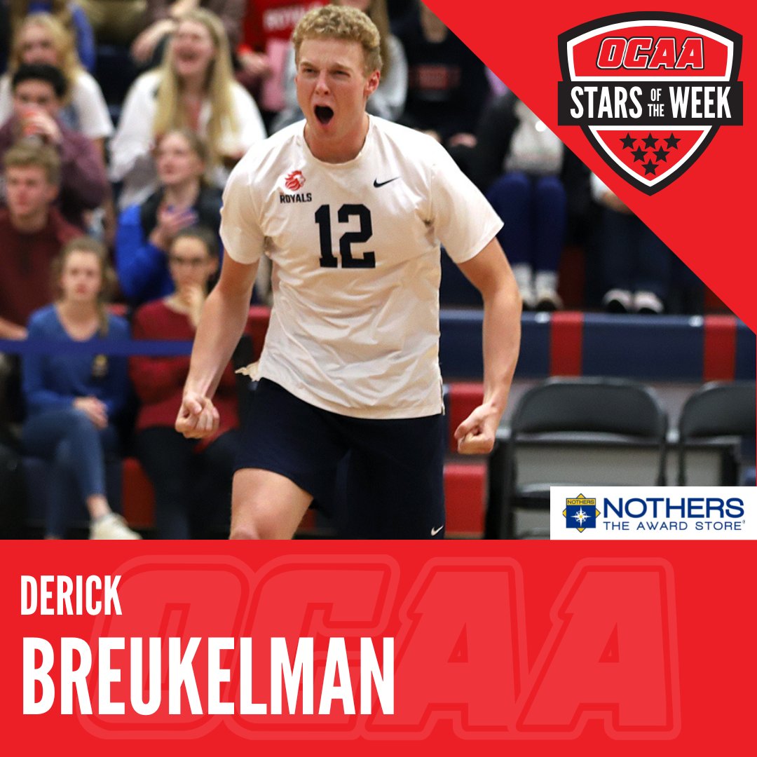 Ontario Colleges Athletic Association (@theocaa) on Twitter photo ⭐️ OCAA Star of the Week
🙂 Derick Breukelman
🏐 <a href="/RedeemerRoyals/">Redeemer Royals</a>
🏫 <a href="/RedeemerUniv/">Redeemer University</a>
✏️ Environmental Science
🗓️ 1
🎓 <a href="/SmthvlleChrstn/">Smithville Christian</a>
🏠 #Burlington
ℹ️ ocaa.prestosports.com/aotw/2022-23/0… ⭐️ OCAA Star of the Week
🙂 Derick Breukelman
🏐 <a href="/RedeemerRoyals/">Redeemer Royals</a>
🏫 <a href="/RedeemerUniv/">Redeemer University</a>
✏️ Environmental Science
🗓️ 1
🎓 <a href="/SmthvlleChrstn/">Smithville Christian</a>
🏠 #Burlington
ℹ️ ocaa.prestosports.com/aotw/2022-23/0…