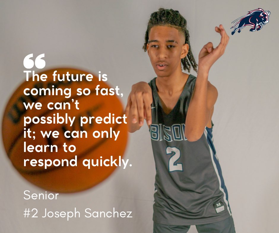 SENIOR WEEK!!!

#2 Joseph Sanchez
Joseph has been a part of the program for 4 years, 2 on JV and 2 on Varsity. He is a very hard worker who cares about being the best he can be on and off the court! 🦬