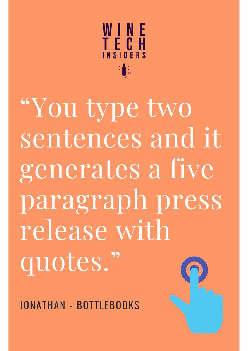 Recent episode from our Wine Tech Insiders🚨 
🎧 here: youtube.com/watch?v=y3NC1a…
Chat GPT writes about wine🍷 & Winc bankruptcy 💸@bottlebooks @troly @winebizsoftware 

 #winetech #podcast #winelovers #winepeople  #startups #wineideias #winetechcompany #techcompany