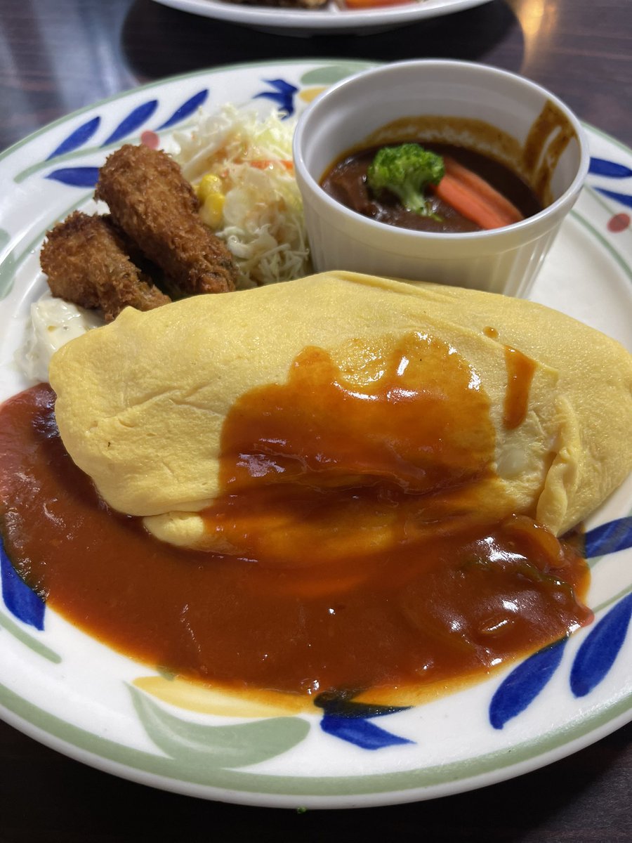 com32449523's tweet photo. 久々更新
日本最古のオムライス美味しかったです😊 https://t.co/5FYcakHZOI