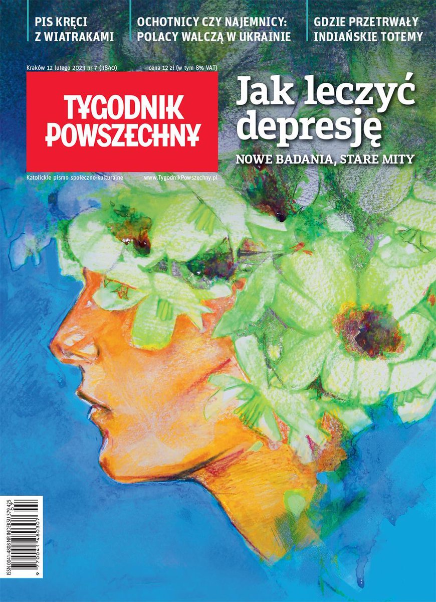 tygpowszechny's tweet photo. Jak leczyć depresję – to Temat najnowszego „Tygodnika”. Nie znamy wszystkich mechanizmów leżących u podłoża tej choroby, co podsyca spory o diagnozowanie i komplikuje leczenie. Ile dziś o niej wiemy? 

Czytaj w najnowszym numerze „Tygodnika Powszechnego”, od środy 8 lutego. https://t.co/qXtIo6gs4g