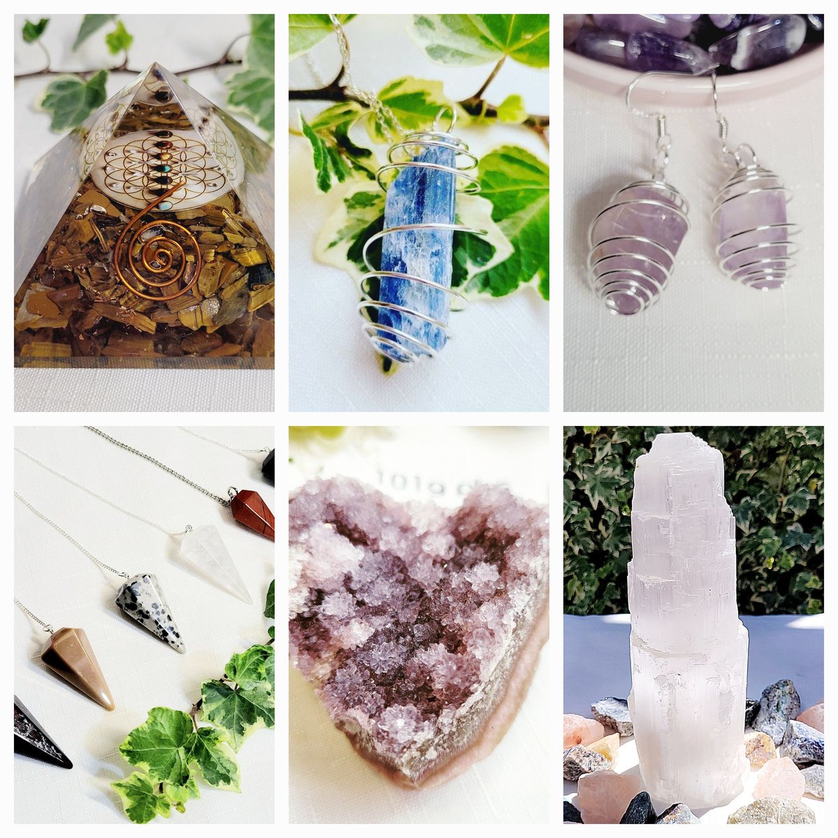 At Campbell and McGregor we have a 15% off Valentine's sale.

We have crystal jewellery, ornaments, pendulums, crystal sets and tumble stones. 

Send a healing gift of love 💗 to your loved one. 
#Valentinesale
#crystaljewellery
#MHHSBD 
#campbellmcgregor etsy.me/3llFInR