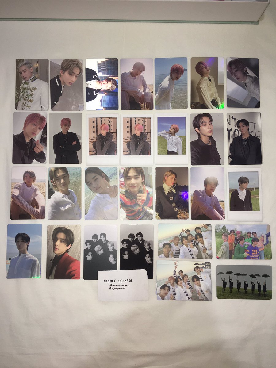 hyungwone_'s tweet photo. WTS / LFB ENHYPEN RANDOM PHOTOCARDS ph

can be sold as tingi
in good condition 
100php each 
gcash/bdo: payo only
next day delivery: jnt only 

tags: sunoo enhypen heeseung riki jungwon jay jake sunghoon doll beret specs ph pc

@ENHYPENMARKETPH https://t.co/ja8KPdyspH