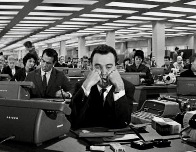 Jack Lemmon - 1960
#theapartment