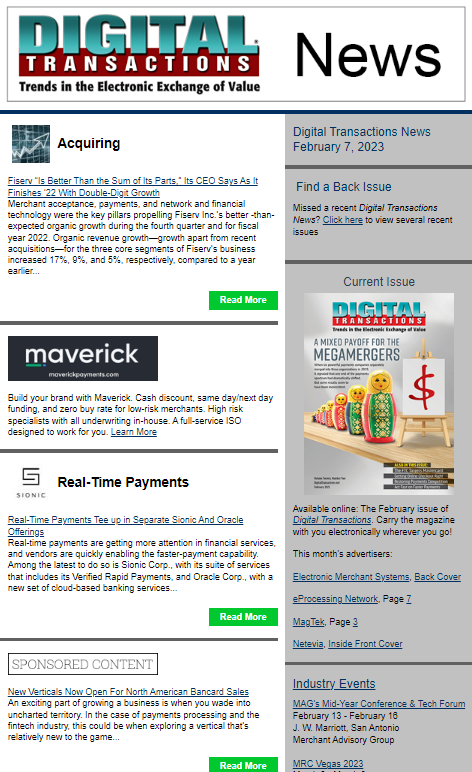 DTPaymentNews's tweet photo. Today’s Digital Transactions News: Fiserv's Big Growth; Sionic, Oracle, And Faster Payments; Merchants Target China
https://t.co/XJoVvQifj6
#Sionic #Fiserv # Oracle #realtimepayments #gaming #cryptocurrencies #Klarna #ParisHilton #passport https://t.co/ygiidnrAQI