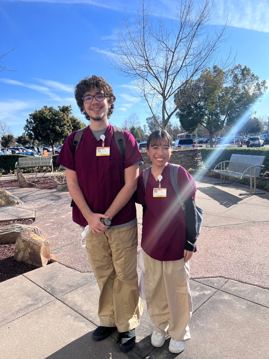 MsMehat91's tweet photo. MUHSD is finally back at Mercy since the pandemic! AHS and LHS Med Tech started their sites today! Very excited to be back! @lhs_med_tech @atwaterfalcons @merceduhsd https://t.co/p1xXkKYm2c