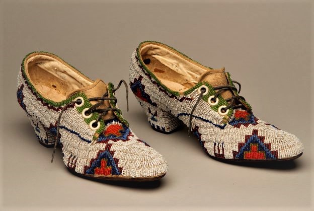 Shoes, Lakota, c. 1920. At @theautry