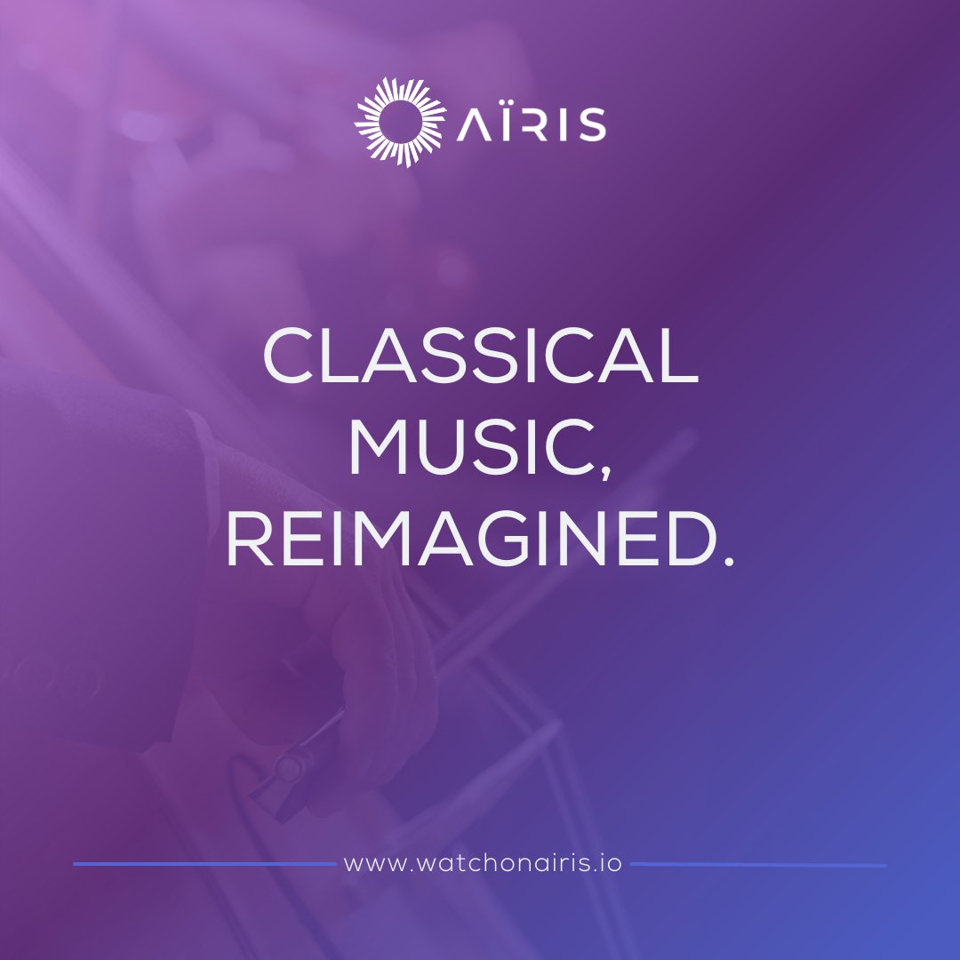 Discover what's possible on a vivid new stage at watchonairis.io 

#Opera #ClassicalMusic #WatchOnAiris