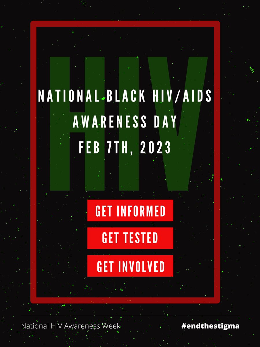 February 7 is National HIV/AIDS Awareness Day (NBHAAD), which was first observed in 1999. This observance is a day to acknowledge how HIV disproportionately affects Black people.
Black communities have made great progress in reducing HIV. #HIV