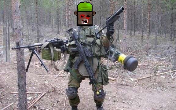 combat_ready_'s tweet image. Anybody who thinks I'm over compensàting can kiss my tiny ass dick. #dogtagnft #hoorah