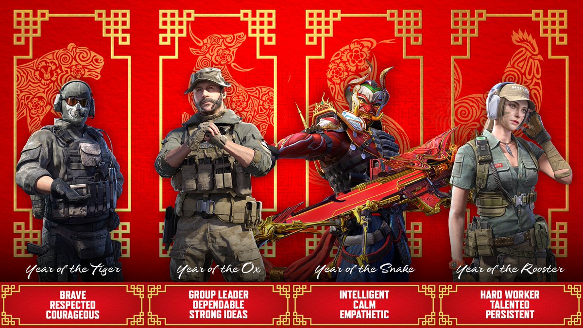 Call of Duty Mobile on Twitter "Do you share a Zodiac year with your