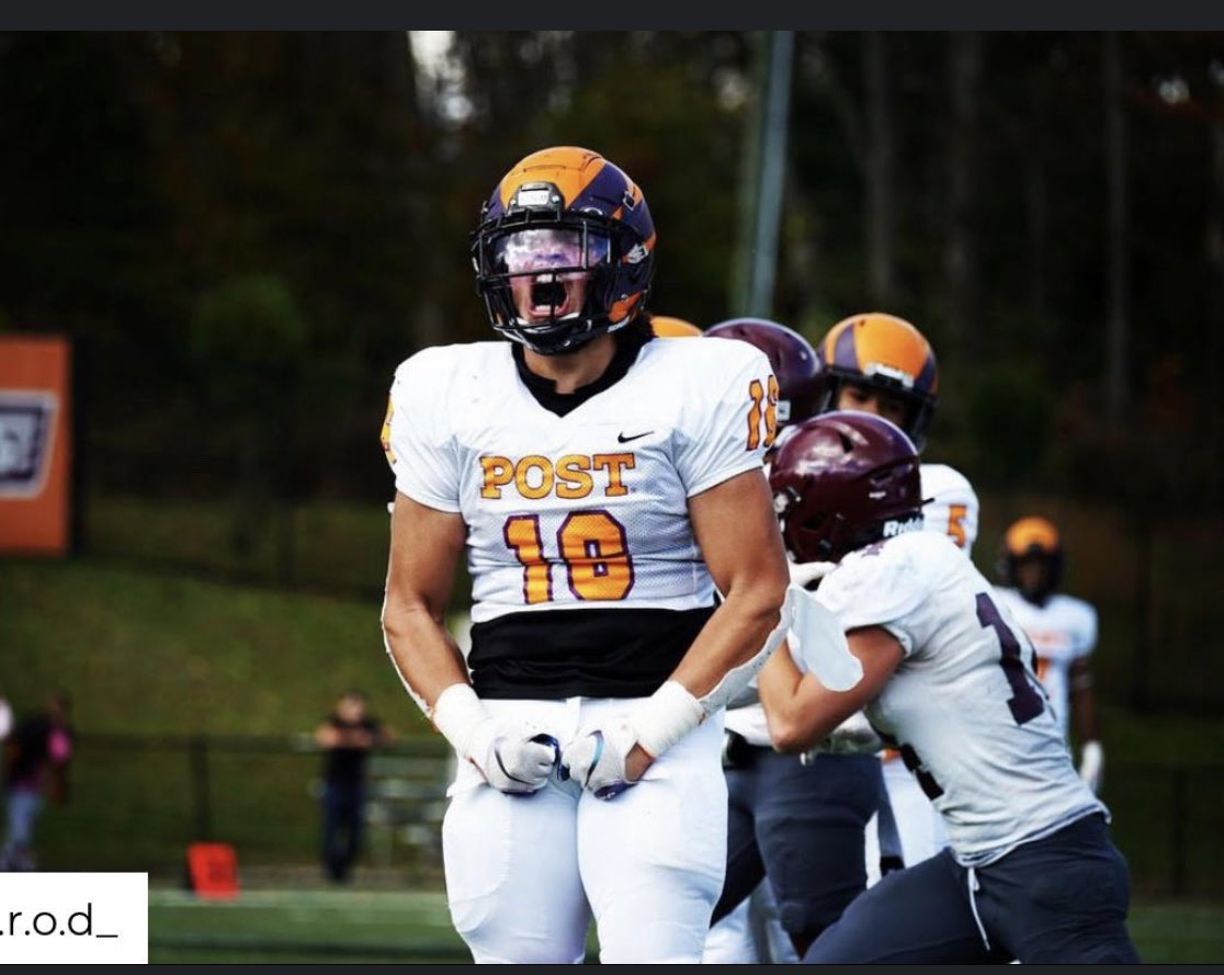 _Flyyboii_B's tweet photo. #AGTG..... I'm truly blessed and honored to say
that I have received an offer from Post University #Swooptheeagle #GoEagles @TheRealCoachEps @T_cat53 https://t.co/sCmcY9nObh