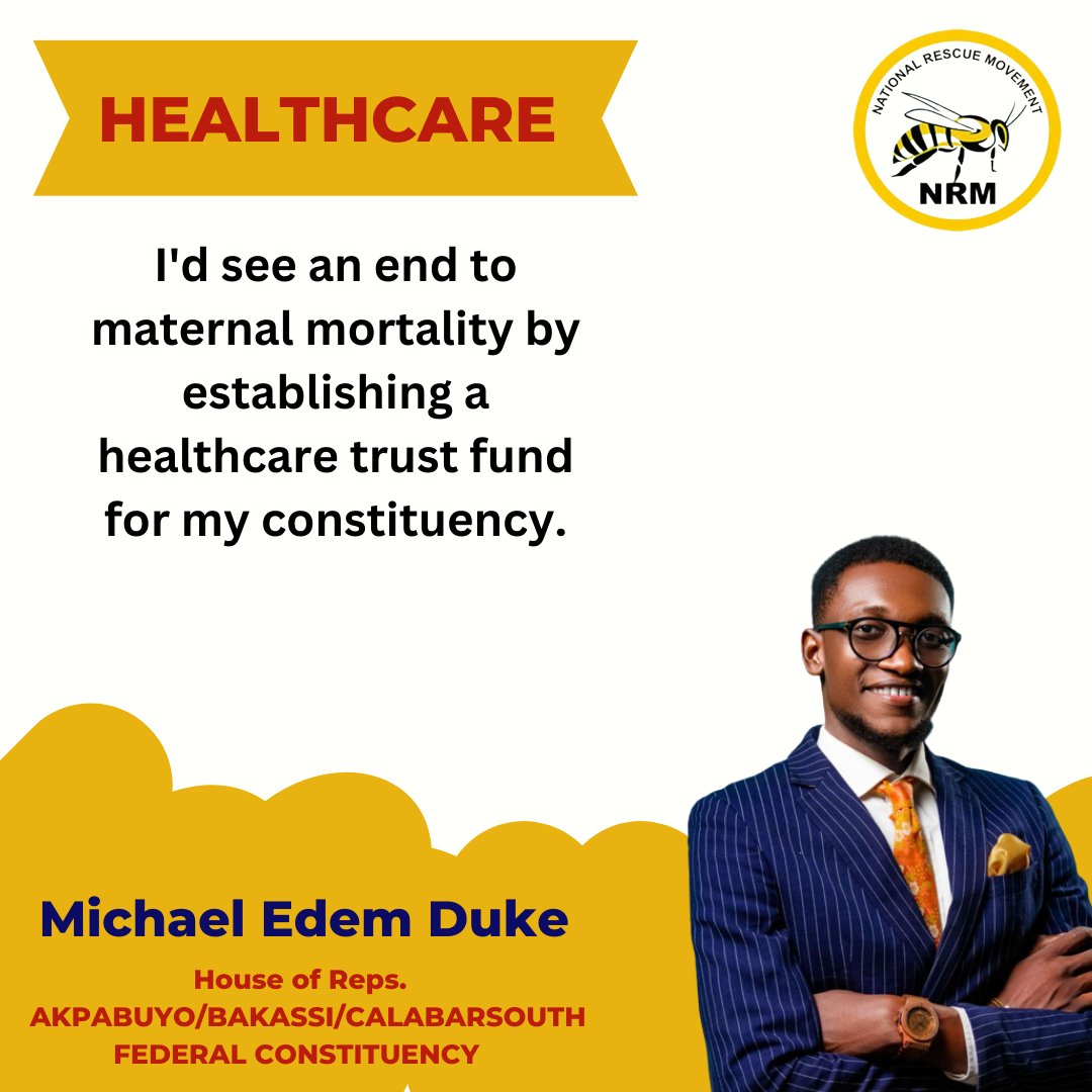 realmichaelduke's tweet image. It has been my longstanding belief that access to healthcare shouldn't be a luxury available to a privileged few. However accessing healthcare hasn't been the easiest thing for a large number of persons to do.

#DukeIsComing #VoteNRM
