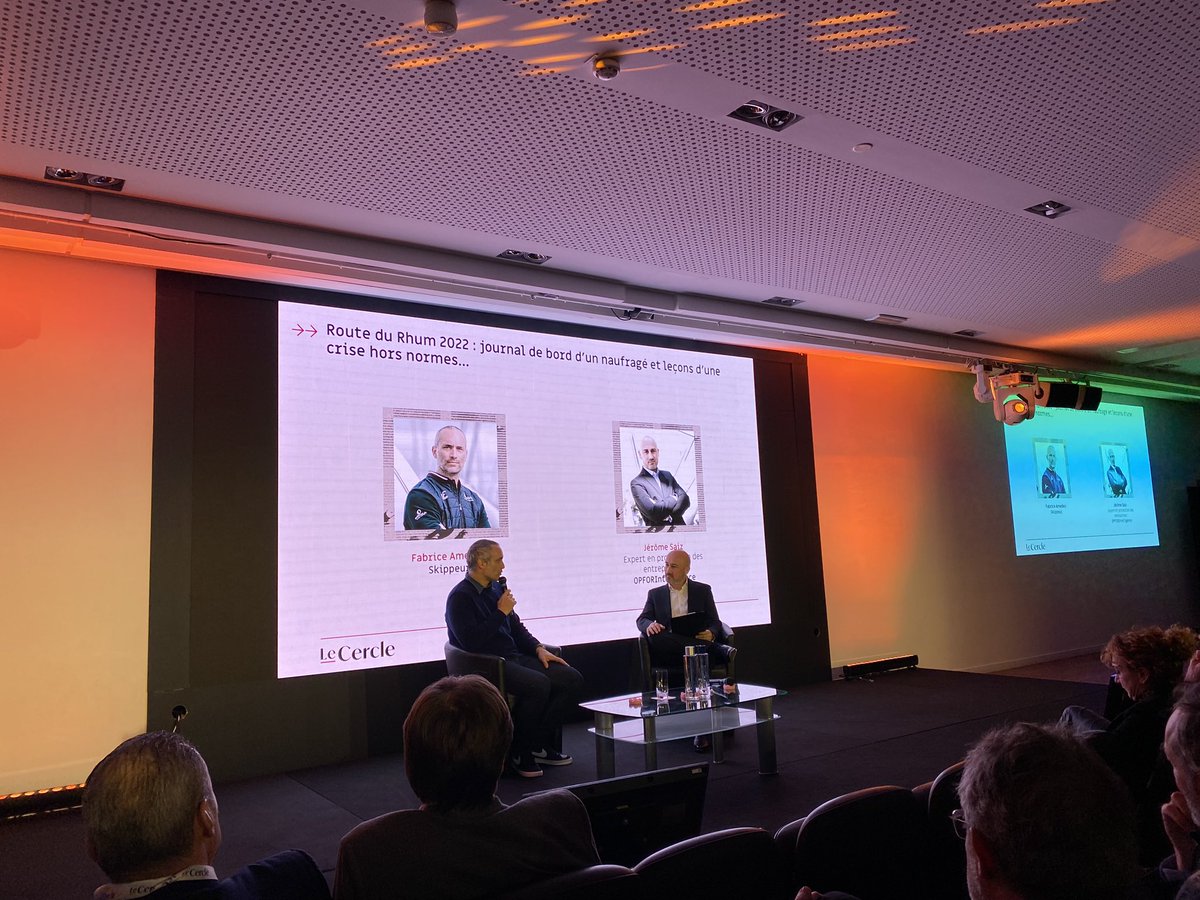 Ce soir c’est leçon de crise, leçon de vie avec <a href="/FabriceAmedeo/">Fabrice Amedeo</a>.
#recit et #retex sur un exploit et un skipper hors normes 

#cyber #resilience 

<a href="/Les_Assises/">Les Assises</a> #LeCercle