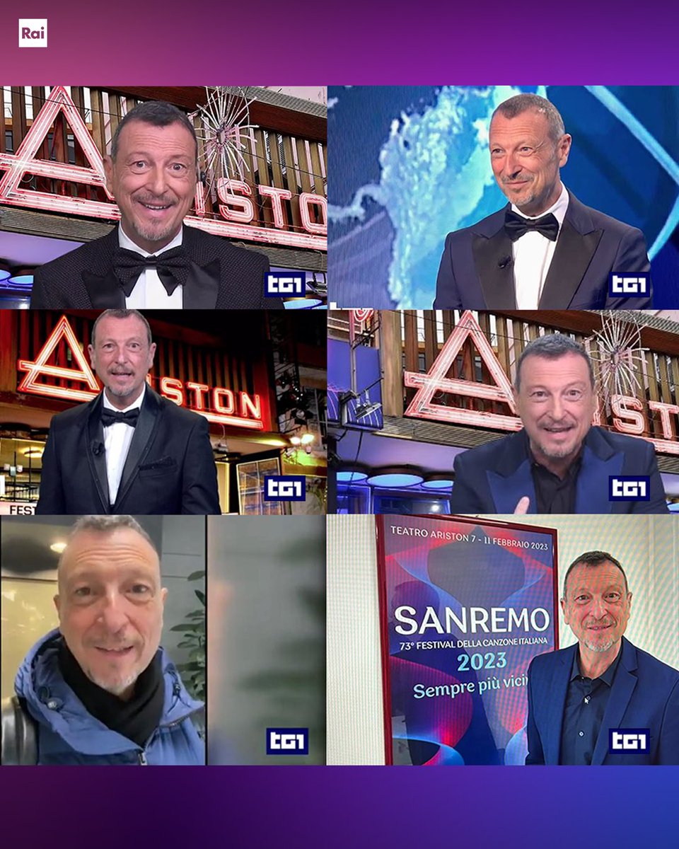 SanremoRai's tweet photo. Già sappiamo che questi annunci ci mancheranno.
#Sanremo2023 sta per iniziare. https://t.co/IlqS0Ba8Xv
