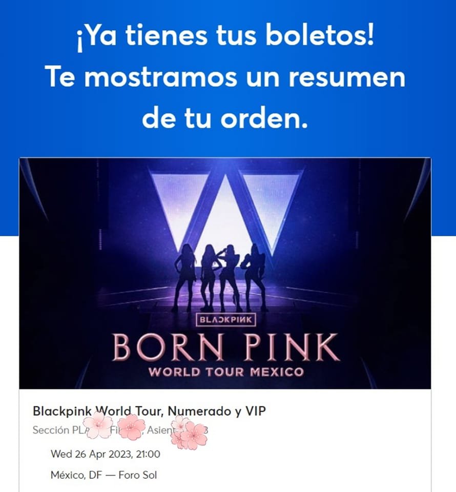BLINKSNUEVOLEON's tweet photo. Nos vemos en CDMX @rosebpmexico mi compañera de conciertos por siempre 🥰✨ https://t.co/SKXe3E1h2w