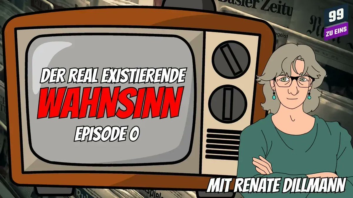 In der Pilot-Folge von "Der Real Existierende Wahnsinn" analysiert Renate die Medienkampagne für die Lieferung der Leopard-Panzer. 

#Medienkritik

Morgen, 20 Uhr: youtu.be/_fOQycWOCbo