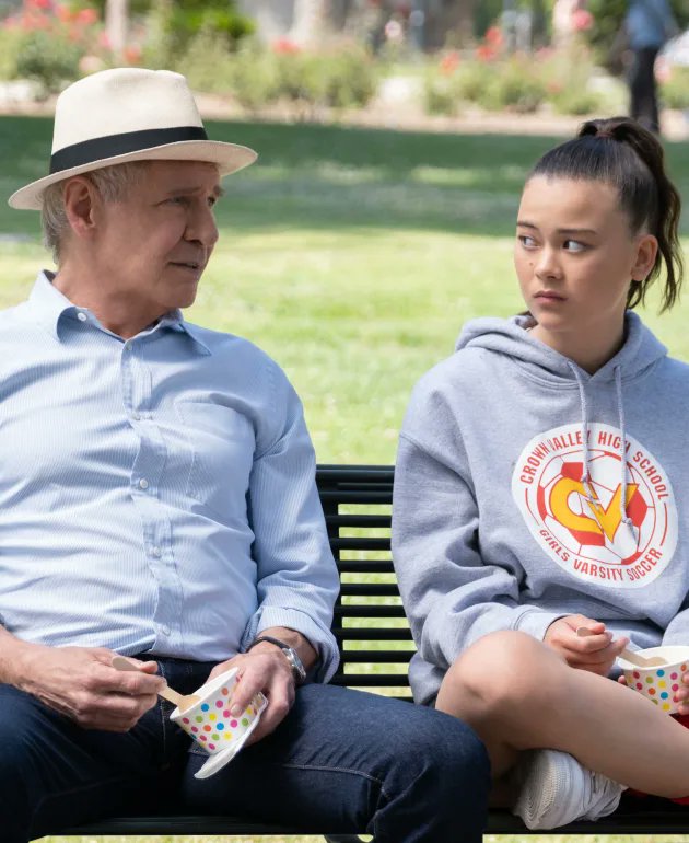 "Nobody gets through this life unscathed…but then you’re left with a choice: are you gonna let your grief drown you? Or are you gonna face it and come through the other side?" -- Harrison Ford as Paul.

I'm a really big fan of everything about 'Shrinking.'