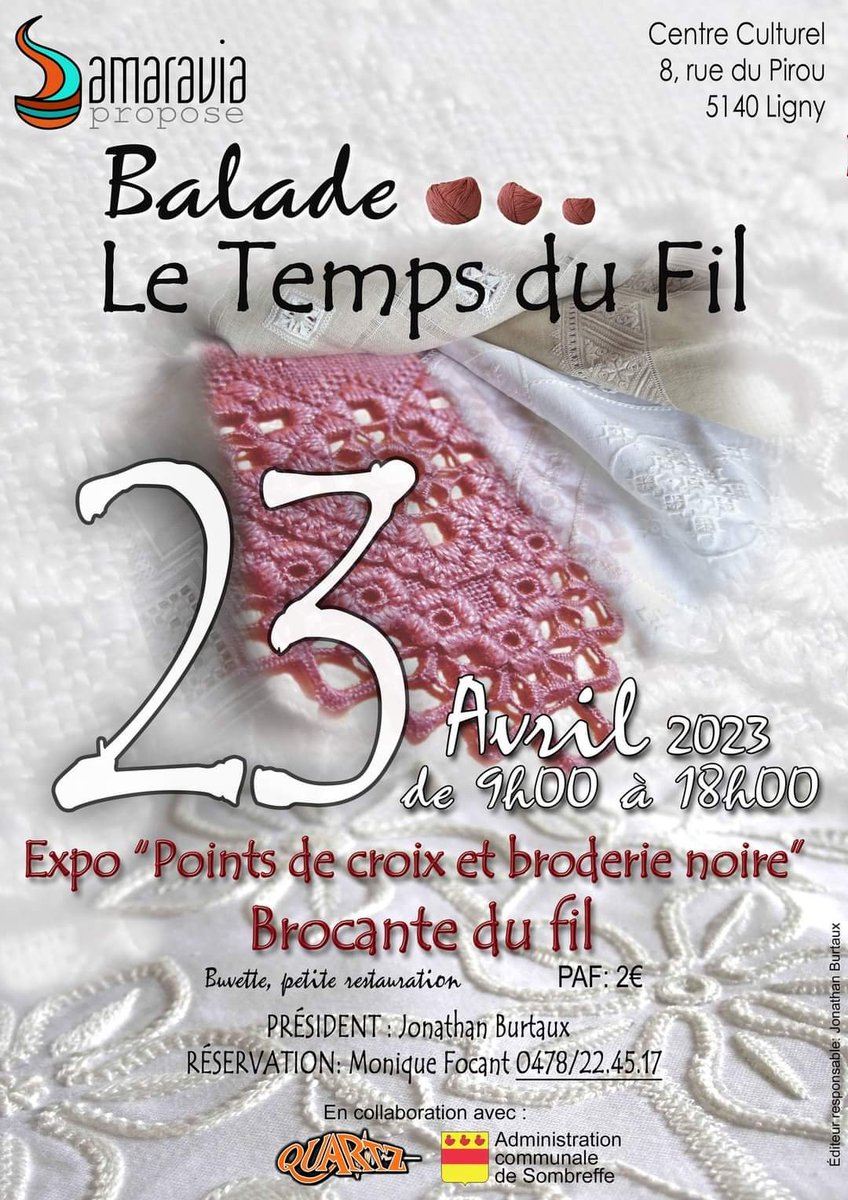 Balade « Le Temps du Fil » dlvr.it/Sj4SLM
