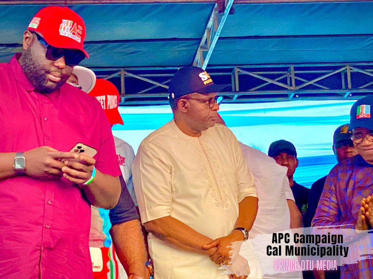 ekpesfrancis's tweet photo. Governor Ben Ayade leads Cross River State APC Campaign to Calabar Municipal LGA. Sweet Prince is Coming! #Back2South https://t.co/dKFVQRINJ7