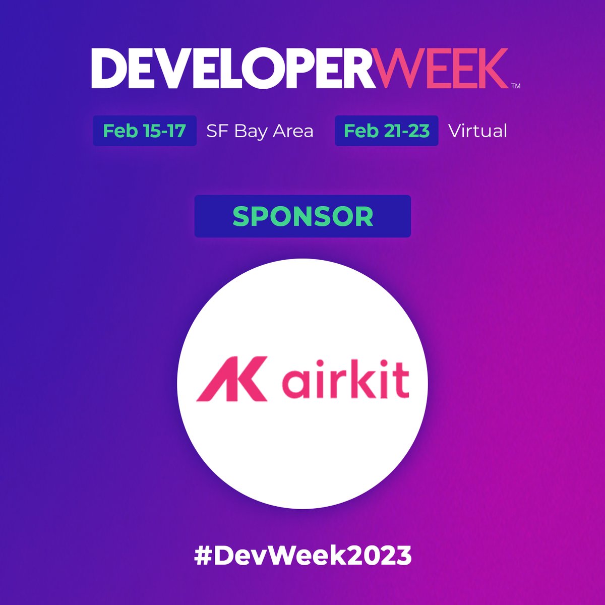 AirkitAI's tweet photo. True or false: it’s impossible to connect siloed data systems and custom-code front-end UI systems
False! 
Put Airkit to the test; stop by the Airkit booth #211 and grab a DevWeek exclusive swag bag! 

#lowcode #buildfaster #ask4Ismaen #developerweeksf #devweeksf #devweek https://t.co/SqVHDstOdb