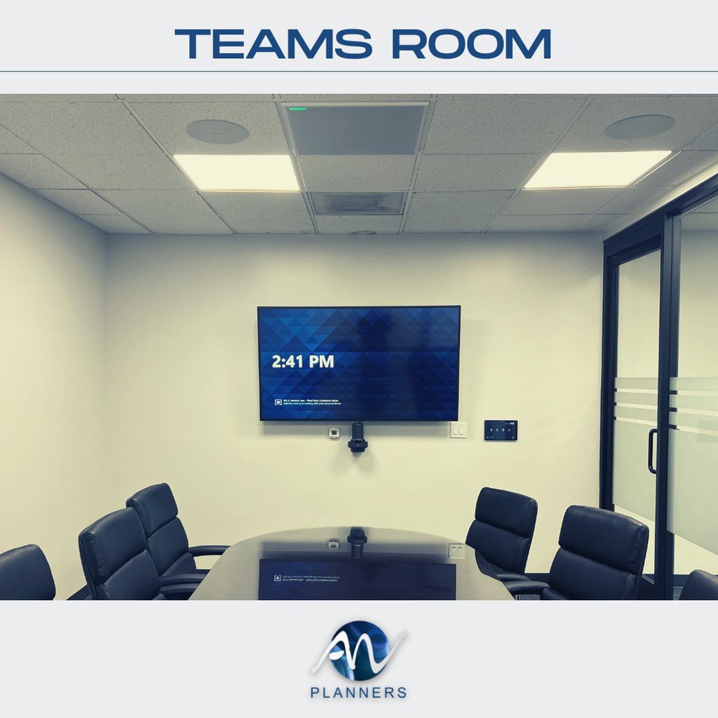 AVPlanners's tweet image. We just completed a new Teams Room installation for one of our clients, and we couldn&apos;t be more proud of the results! Our team worked hard to ensure that their audio-visual needs were met and beyond! Check it out.⁠

#teamsroom  #audiovisual  #avsolution #avinstallation