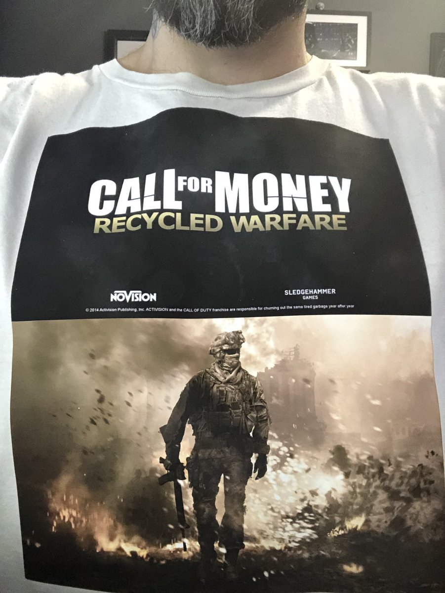 Crotty101's tweet photo. Nuff said…. We need COD replacement… 🤣😂 https://t.co/1yrx8V3vYQ