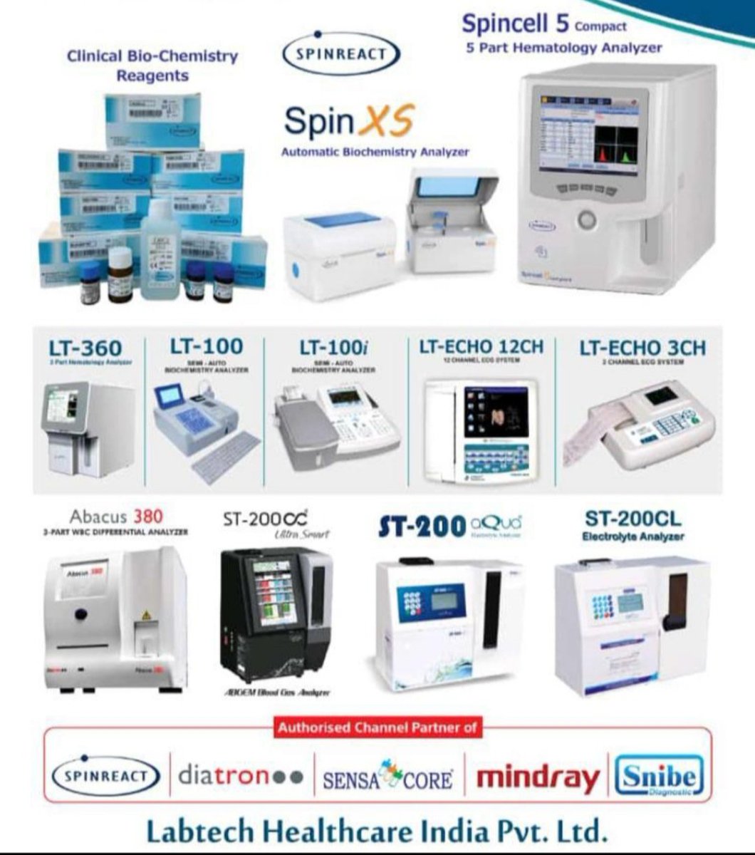 Labtechvivek123's tweet image. Labtech Healthcare India Pvt. Ltd.