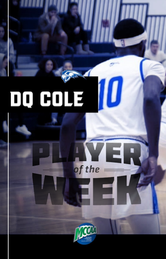 For the 5th time this season... DQ Cole (@dqcole1) has been named Eastern Conference Player of the Week!

#HawkFamily
