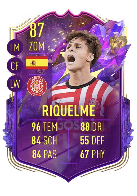 FUTschluten's tweet photo. 6pm Content 🚨 #FIFA23

- Riquelme 🇪🇸 SBC, 5 ⭐️ Skills https://t.co/e8PDTHukkD