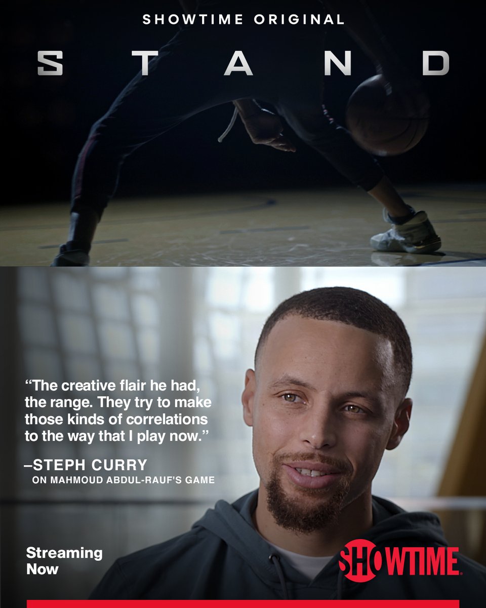 allthesmokeprod's tweet photo. .@mahmoudar123 was Steph Curry before @stephencurry30
Stream #STANDDoc now on @Showtime. https://t.co/5xAssEDeTD