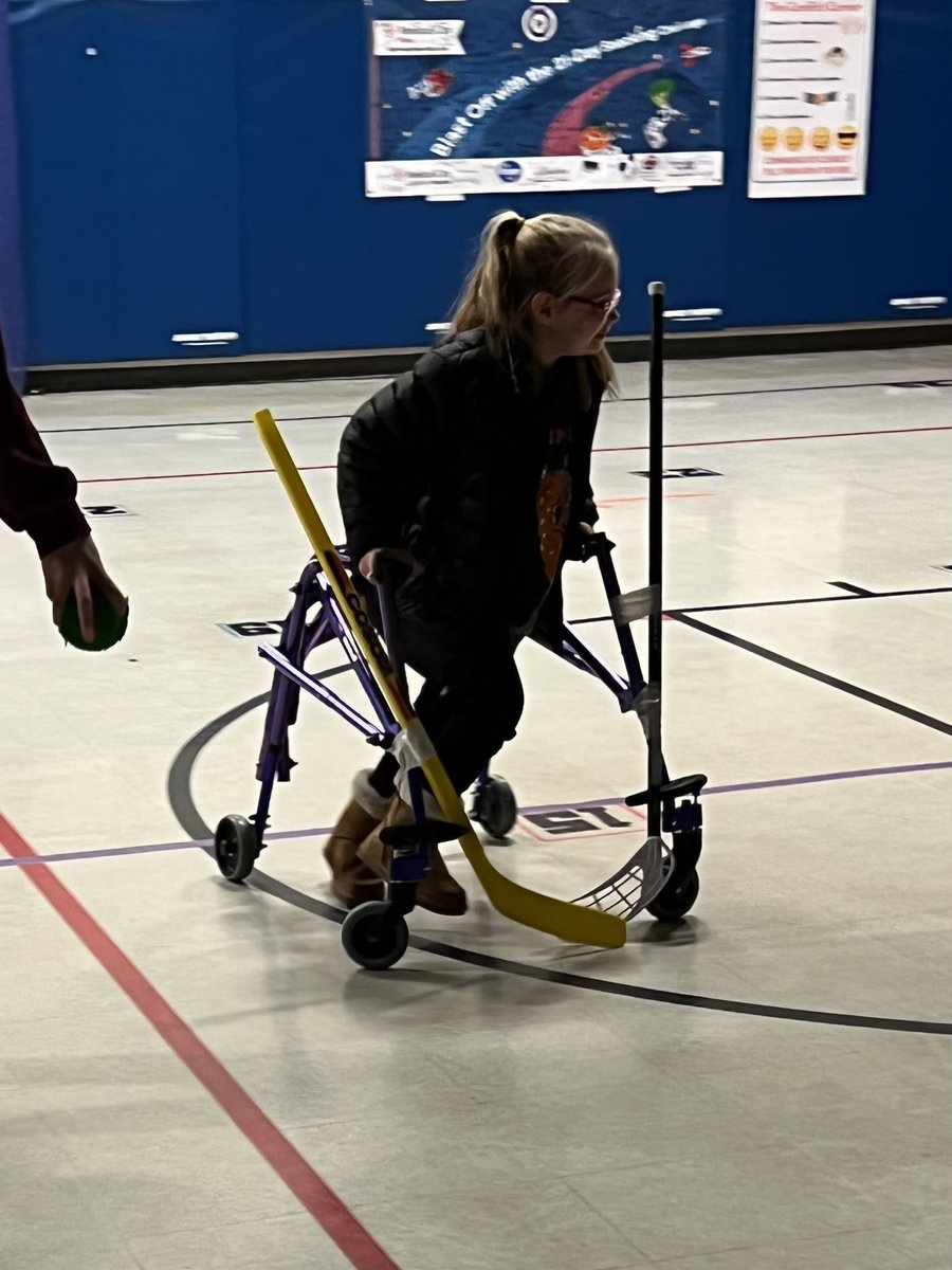 TheCoachFuller's tweet photo. I don’t know who needs this idea but she was so excited to play hockey 🏒 this year! All means all in @RichardsonISD!! #adpe #mhepe #risdbeleives #risdmoves #physed https://t.co/GWUl4i78xB