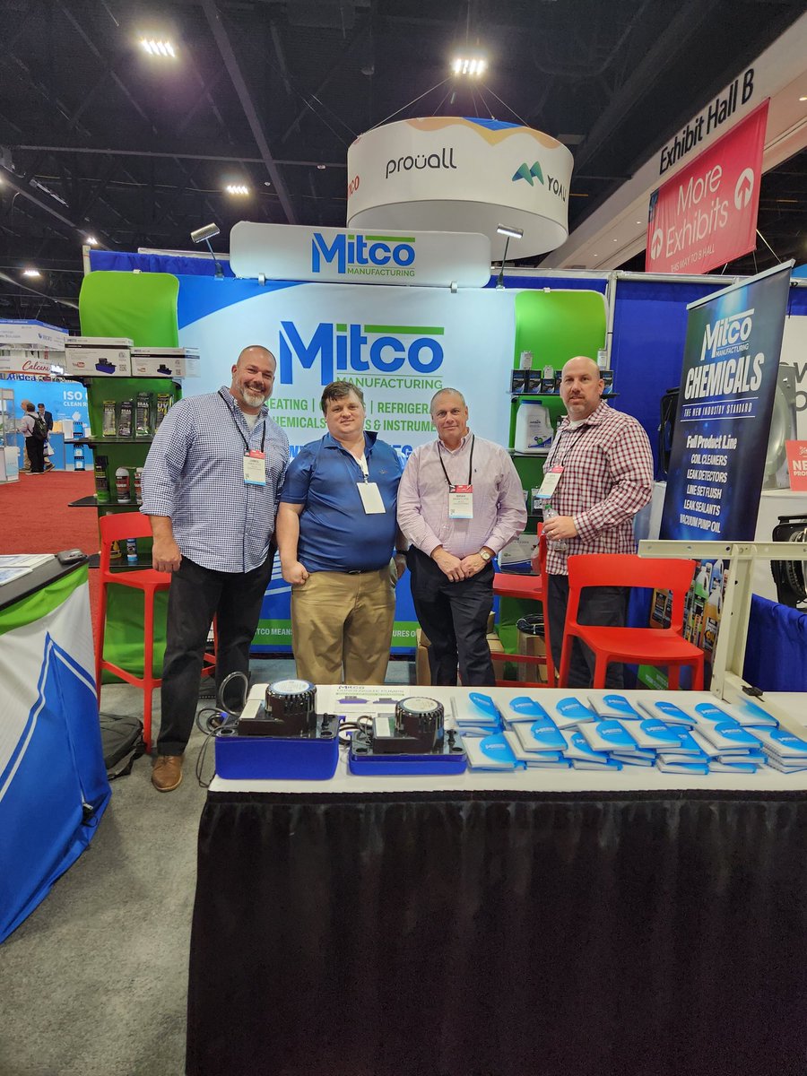 Find out newest manufacturer Mitco Mfg at #ahrexpo2023 at booth BC1305!! Make sure to ask about their Mini-Splint Installation Kits!