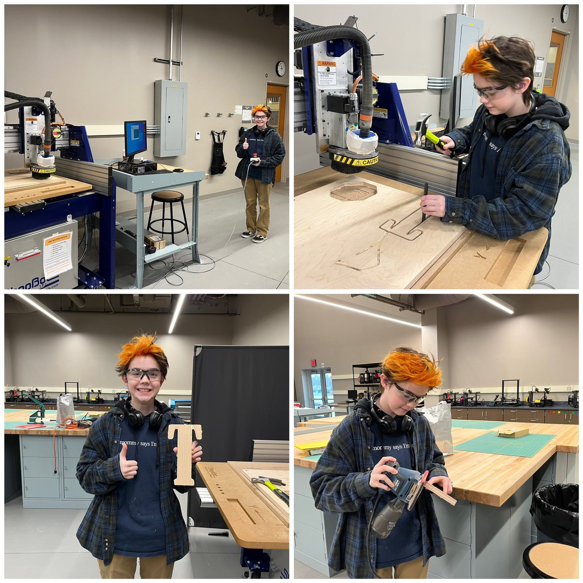 North High Fab Lab tweet media
